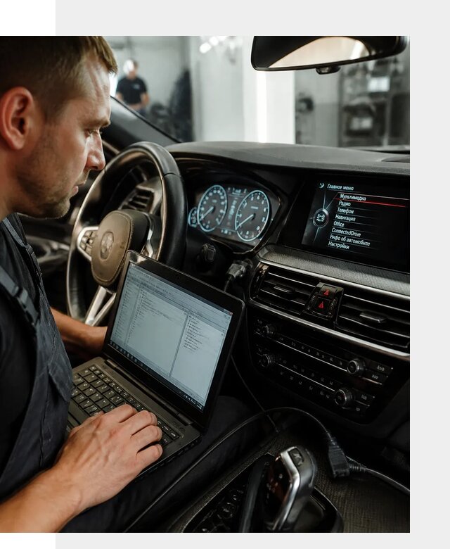 Русификация приборной панели BMW для авто в Дюртюли от компании