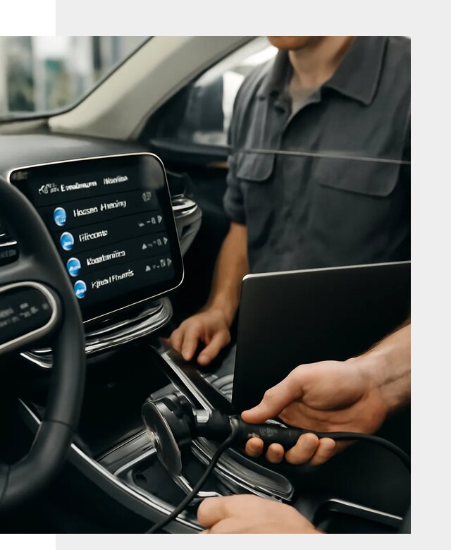 Установка приложений Geely для мультимедиа автомобиля в Дюртюли