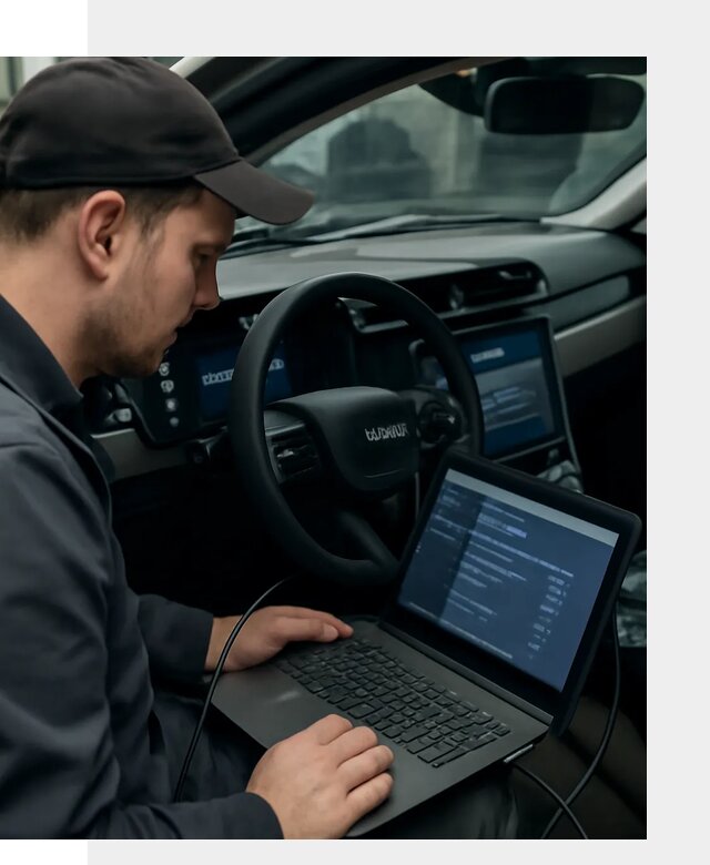 Профессиональная русификация автомобилей Lynk Co в Дюртюли