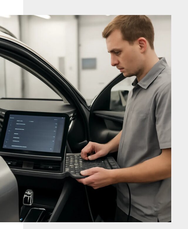 Русификация мультимедиа автомобилей Lynk Co в Дюртюли
