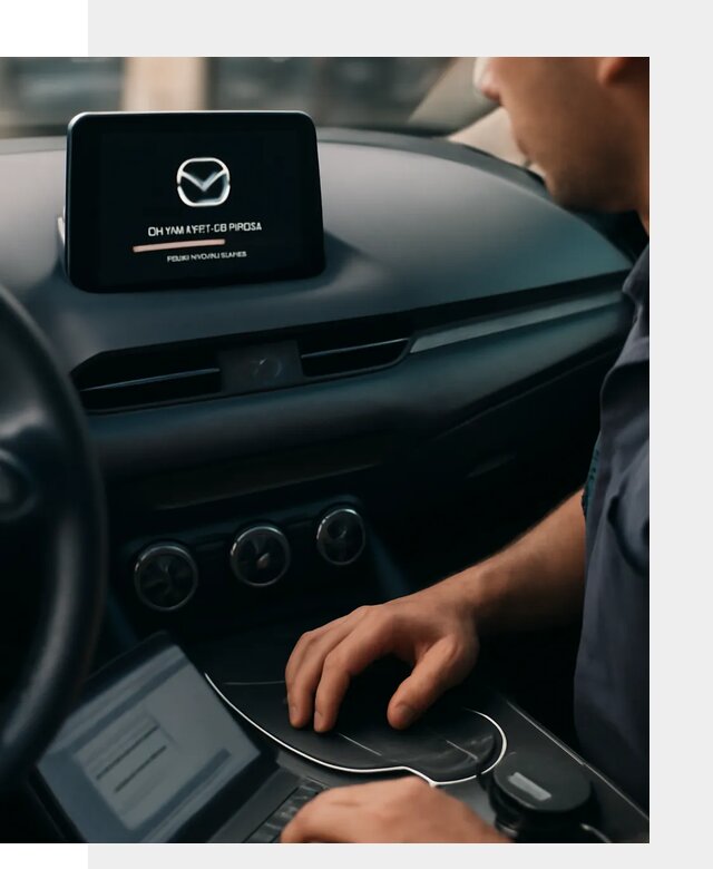 Установка приложений Mazda на мультимедийную систему в Дюртюли